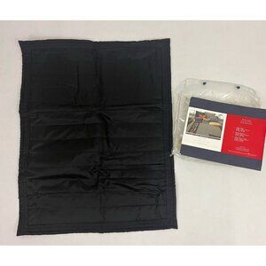 Vintage Y2K Tommy Hifiger TH Utility Standard Pillow Sham 100% Nylon Black NIP